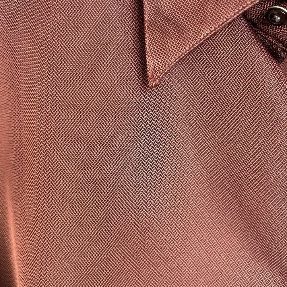 Croft & Barrow Men's Rich Burgundy Button Down Shirt - Picture 2 of 6